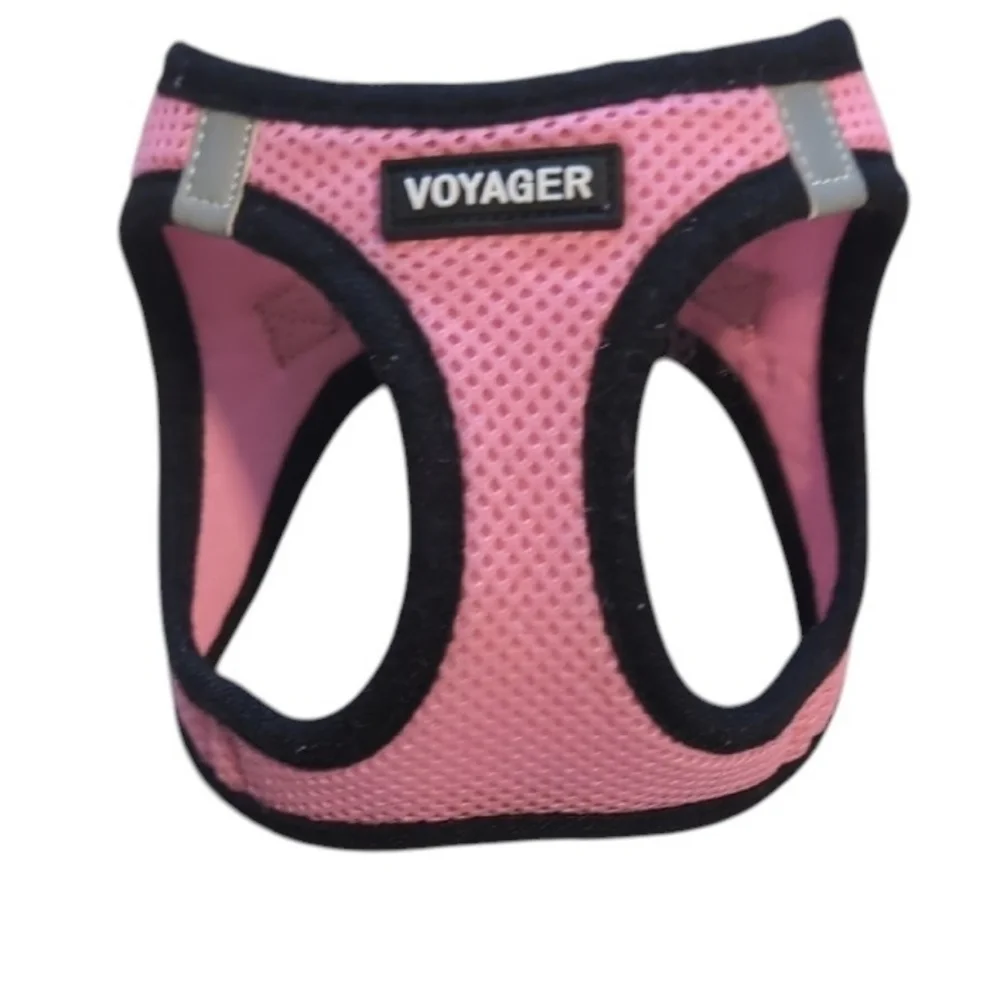 Voyager Pink Mesh Pet Harness – XXS